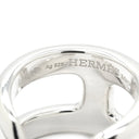 エルメス HERMES オスモズ PM シルバー シルバー925 #49(JP9) リング 指輪 Hモチーフ AG925 SV925 9号