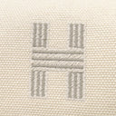 エルメス HERMES ブリッド ア ブラック PM ナチュラル コットンキャンバス ポーチ シルバー金具 バニティ Hロゴ