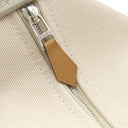 エルメス HERMES ブリッド ア ブラック PM ナチュラル コットンキャンバス ポーチ シルバー金具 バニティ Hロゴ