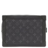 ルイヴィトン LOUIS VUITTON ソフトトランク M44730 モノグラムエクリプス レザー モノグラムエクリプスキャンバス ショルダーバッグ マットブラック金具 黒