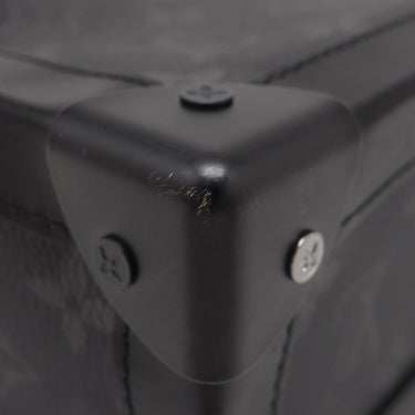ルイヴィトン LOUIS VUITTON ソフトトランク M44730 モノグラムエクリプス レザー モノグラムエクリプスキャンバス ショルダーバッグ マットブラック金具 黒
