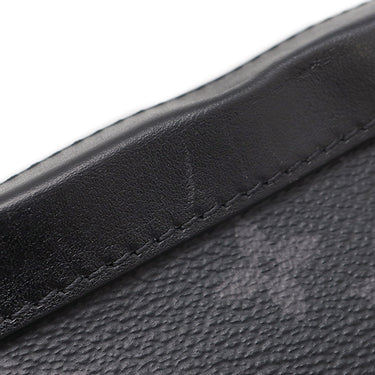 ルイヴィトン LOUIS VUITTON ソフトトランク M44730 モノグラムエクリプス レザー モノグラムエクリプスキャンバス ショルダーバッグ マットブラック金具 黒