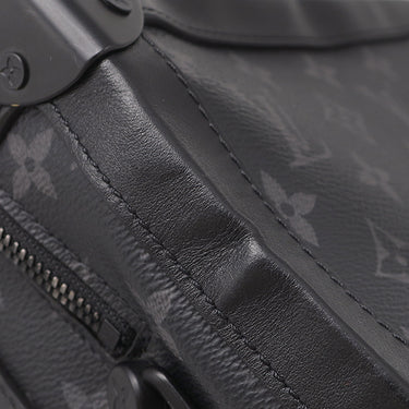 ルイヴィトン LOUIS VUITTON ソフトトランク M44730 モノグラムエクリプス レザー モノグラムエクリプスキャンバス ショルダーバッグ マットブラック金具 黒