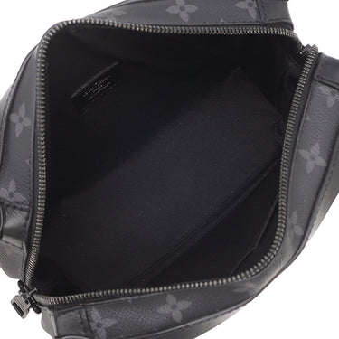 ルイヴィトン LOUIS VUITTON ソフトトランク M44730 モノグラムエクリプス レザー モノグラムエクリプスキャンバス ショルダーバッグ マットブラック金具 黒