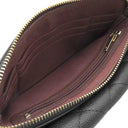 シャネル CHANEL フラップ フォンケース AP2096 ブラック レザー キャビアスキン ショルダーバッグ ゴールド金具 チェーンウォレット
