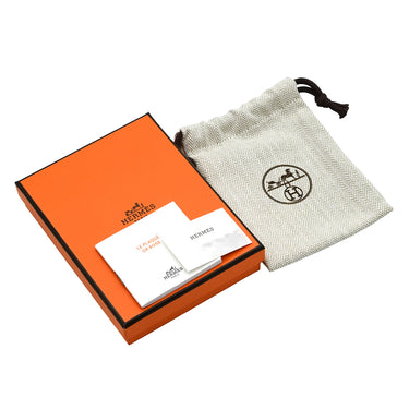 エルメス HERMES ポップアッシュ ミニ ペンダント マロングラッセ×ローズゴールド GP ラッカー ネックレス ピンクゴールド金具 新品 未使用 PG RG