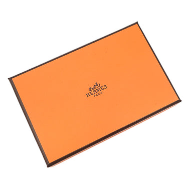 エルメス HERMES カルヴィ デュオ ブラック ヴォーエプソン カードケース シルバー金具 新品 未使用 黒 フラグメントケース 2025年製