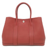 エルメス HERMES ガーデンパーティーTPM ルージュグレナ ネゴンダ トートバッグ シルバー金具 赤