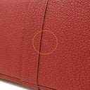 エルメス HERMES ガーデンパーティーTPM ルージュグレナ ネゴンダ トートバッグ シルバー金具 赤
