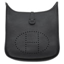 エルメス HERMES エヴリン3 PM ブラック トリヨンクレマンス ショルダーバッグ シルバー金具 黒