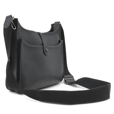 エルメス HERMES エヴリン3 PM ブラック トリヨンクレマンス ショルダーバッグ シルバー金具 黒