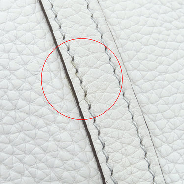 エルメス HERMES ピコタンロックPM ブルーペール トリヨンクレマンス ハンドバッグ ゴールド金具 水色