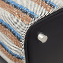 エルメス HERMES ピコタンロックPM クーベルチュール ブラック×エクリュ×フォーブ×ブルーザンジバール トワルアッシュ スイフト ハンドバッグ シルバー金具 新品 未使用 2025年製