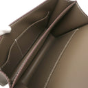 エルメス HERMES コンスタンス3 ミロワール エトゥープ ヴォーエプソン ショルダーバッグ ゴールド金具 グレージュ 2023年製