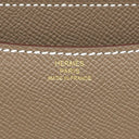 エルメス HERMES コンスタンス3 ミロワール エトゥープ ヴォーエプソン ショルダーバッグ ゴールド金具 グレージュ 2023年製