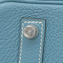 エルメス HERMES バーキン35 ブルージーン トゴ ハンドバッグ シルバー金具 青