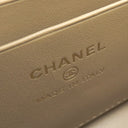 シャネル CHANEL ココハンドル ミニミニ AP4244 ベージュ レザー キャビアスキン ショルダーバッグ ゴールド金具 トップハンドル