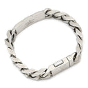 ルイヴィトン LOUIS VUITTON チェーンブレスレット モノグラム M00270 シルバー メタル ブレスレット ロゴプレート