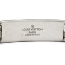 ルイヴィトン LOUIS VUITTON チェーンブレスレット モノグラム M00270 シルバー メタル ブレスレット ロゴプレート