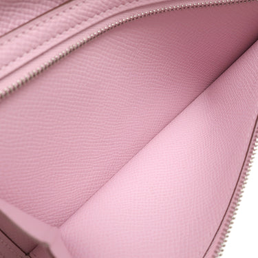 エルメス HERMES ベアンスフレ モーヴシルベストル ヴォーエプソン 長財布 シルバー金具 二つ折り財布