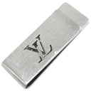 ルイヴィトン LOUIS VUITTON ビルクリップ シャンゼリゼ M65041 シルバー スティール マネークリップ モノグラムフラワー 札ばさみ