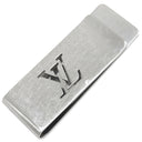 ルイヴィトン Louis Vuitton ビルクリップ シャンゼリゼ M65041 シルバー スティール マネークリップ モノグラムフラワー 札ばさみ