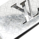 ルイヴィトン Louis Vuitton ビルクリップ シャンゼリゼ M65041 シルバー スティール マネークリップ モノグラムフラワー 札ばさみ