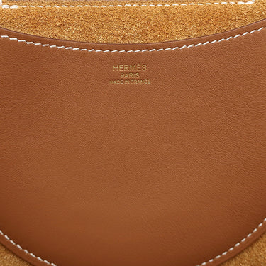 エルメス HERMES インザループ 23 ゴールド トリヨンクレマンス ヴォースイフト ハンドバッグ ゴールド金具 茶