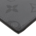 ルイヴィトン LOUIS VUITTON コインカード ホルダー M69533 ブラック×グレー レザー モノグラムエクリプスキャンバス モノグラムエクリプスリバースキャンバス コインケース シルバー金具 フラグメントケース