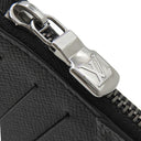 ルイヴィトン LOUIS VUITTON コインカード ホルダー M69533 ブラック×グレー レザー モノグラムエクリプスキャンバス モノグラムエクリプスリバースキャンバス コインケース シルバー金具 フラグメントケース
