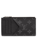 ルイヴィトン LOUIS VUITTON コインカード ホルダー M30271 ノワール タイガ モノグラムエクリプス コインケース シルバー金具 黒 タイガ モノグラム フラグメントケース