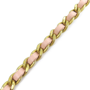 シャネル CHANEL バニティ チェーン ショルダー ピンク レザー ショルダーバッグ マットゴールド金具 CCロゴ ココボール