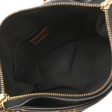 ルイヴィトン LOUIS VUITTON パラス BB M41218 モノグラム×ノワール モノグラムキャンバス レザー 2WAYバッグ ゴールド金具 茶 黒 ハンドバッグ ショルダー