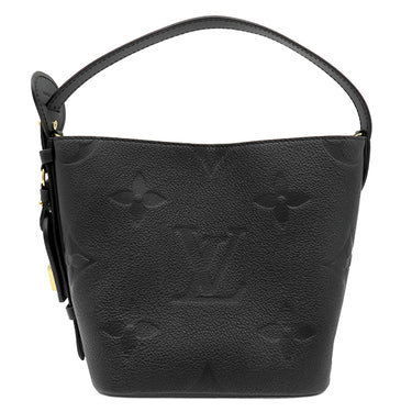 ルイヴィトン LOUIS VUITTON オール イン BB M13480 ブラック モノグラムアンプラント 2WAYバッグ ゴールド金具 黒 ポーチ付き