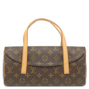 ルイヴィトン LOUIS VUITTON ソナチネ M51902 モノグラム モノグラムキャンバス ハンドバッグ ゴールド金具 茶 赤