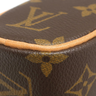 ルイヴィトン LOUIS VUITTON ソナチネ M51902 モノグラム モノグラムキャンバス ハンドバッグ ゴールド金具 茶 赤