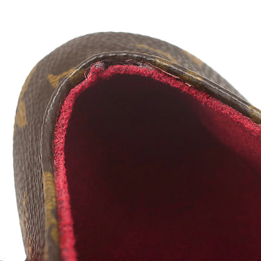 ルイヴィトン LOUIS VUITTON ソナチネ M51902 モノグラム モノグラムキャンバス ハンドバッグ ゴールド金具 茶 赤