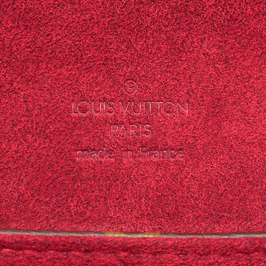 ルイヴィトン LOUIS VUITTON ソナチネ M51902 モノグラム モノグラムキャンバス ハンドバッグ ゴールド金具 茶 赤