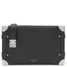 ルイヴィトン LOUIS VUITTON サイドトランク MM M25160 ブラック グレインカーフレザー 2WAYバッグ シルバー金具 斜め掛け ショルダー ハンドバッグ