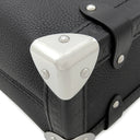 ルイヴィトン LOUIS VUITTON サイドトランク MM M25160 ブラック グレインカーフレザー 2WAYバッグ シルバー金具 斜め掛け ショルダー ハンドバッグ