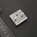 ルイヴィトン LOUIS VUITTON サイドトランク MM M25160 ブラック グレインカーフレザー 2WAYバッグ シルバー金具 斜め掛け ショルダー ハンドバッグ