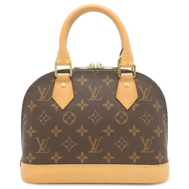 ルイヴィトン LOUIS VUITTON アルマ BB M53152 モノグラム モノグラムキャンバス 2WAYバッグ ゴールド金具 茶 ショルダー ハンドバッグ
