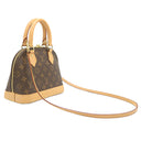 ルイヴィトン LOUIS VUITTON アルマ BB M53152 モノグラム モノグラムキャンバス 2WAYバッグ ゴールド金具 茶 ショルダー ハンドバッグ