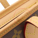 ルイヴィトン LOUIS VUITTON ネヴァーフル BB M46705 モノグラム モノグラムキャンバス 2WAYバッグ ゴールド金具 茶 ショルダー