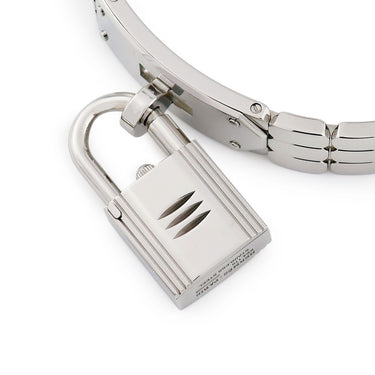 腕時計 エルメス HERMES ケリーウォッチ ミニ KE4.110 クオーツ レディース ホワイト 白 カデナ型 錠前 南京錠