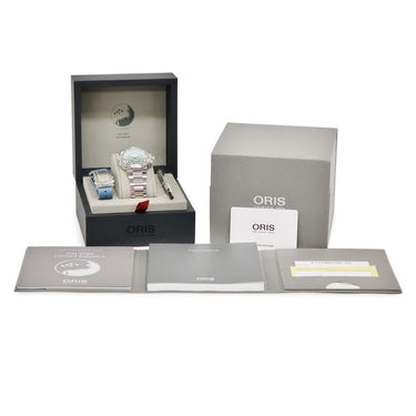 腕時計 オリス ORIS アクイス ダットワット リミテッドエディションII 01 743 7734 4197 自動巻き メンズ グリーン 緑 限定