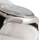 腕時計 ロレックス ROLEX デイトジャスト 36 116139 F番 自動巻き メンズ F番 K18WG無垢 ブルー 青 フルーテッドベゼル サンレイ