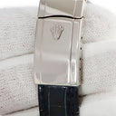 腕時計 ロレックス ROLEX デイトジャスト 36 116139 F番 自動巻き メンズ F番 K18WG無垢 ブルー 青 フルーテッドベゼル サンレイ