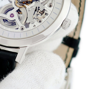 腕時計 ピアジェ PIAGET アルティプラノ G0A33115 手巻き メンズ K18WG無垢 シルバー スケルトン スモールセコンド 薄型