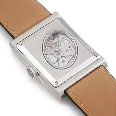 腕時計 ブシュロン BOUCHERON リフレ XL WA009213 自動巻き メンズ 純正ダイヤ シルバー デイト 角型 バー ローマン